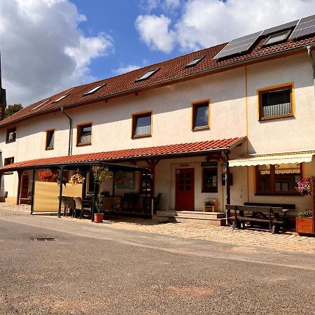 Pension "Tor Zum Rennsteig" Horschel Exteriör bild