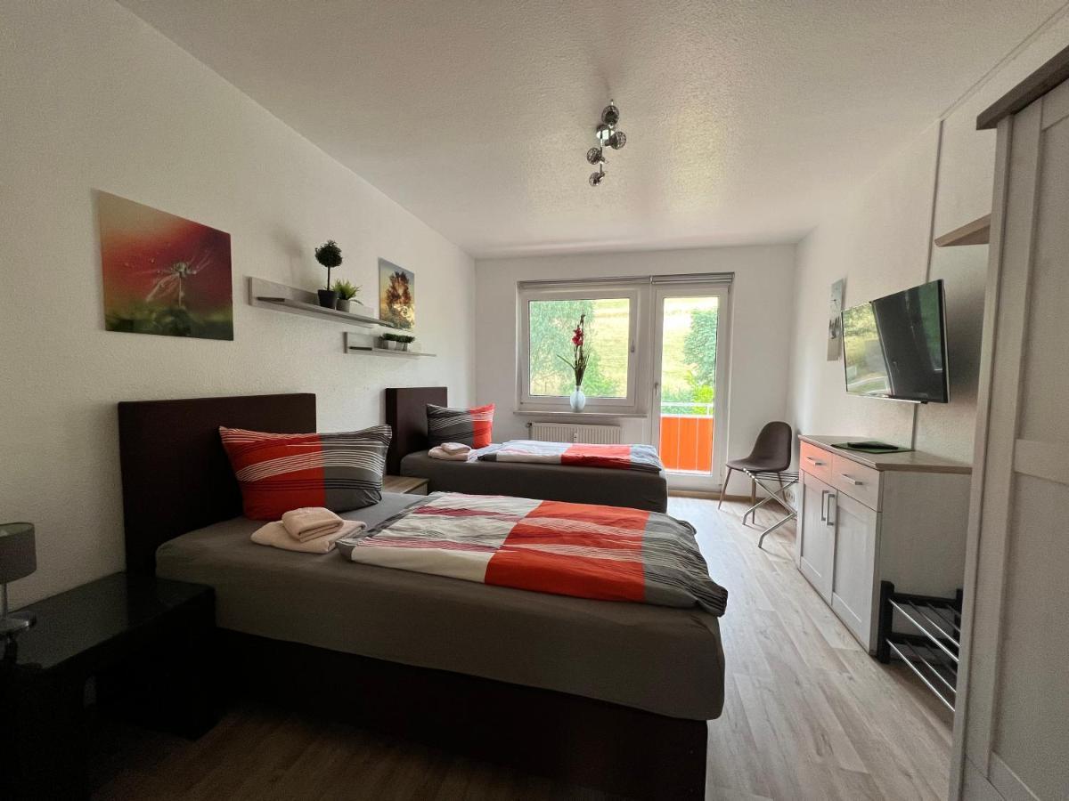 Pension "Tor Zum Rennsteig" Horschel Exteriör bild